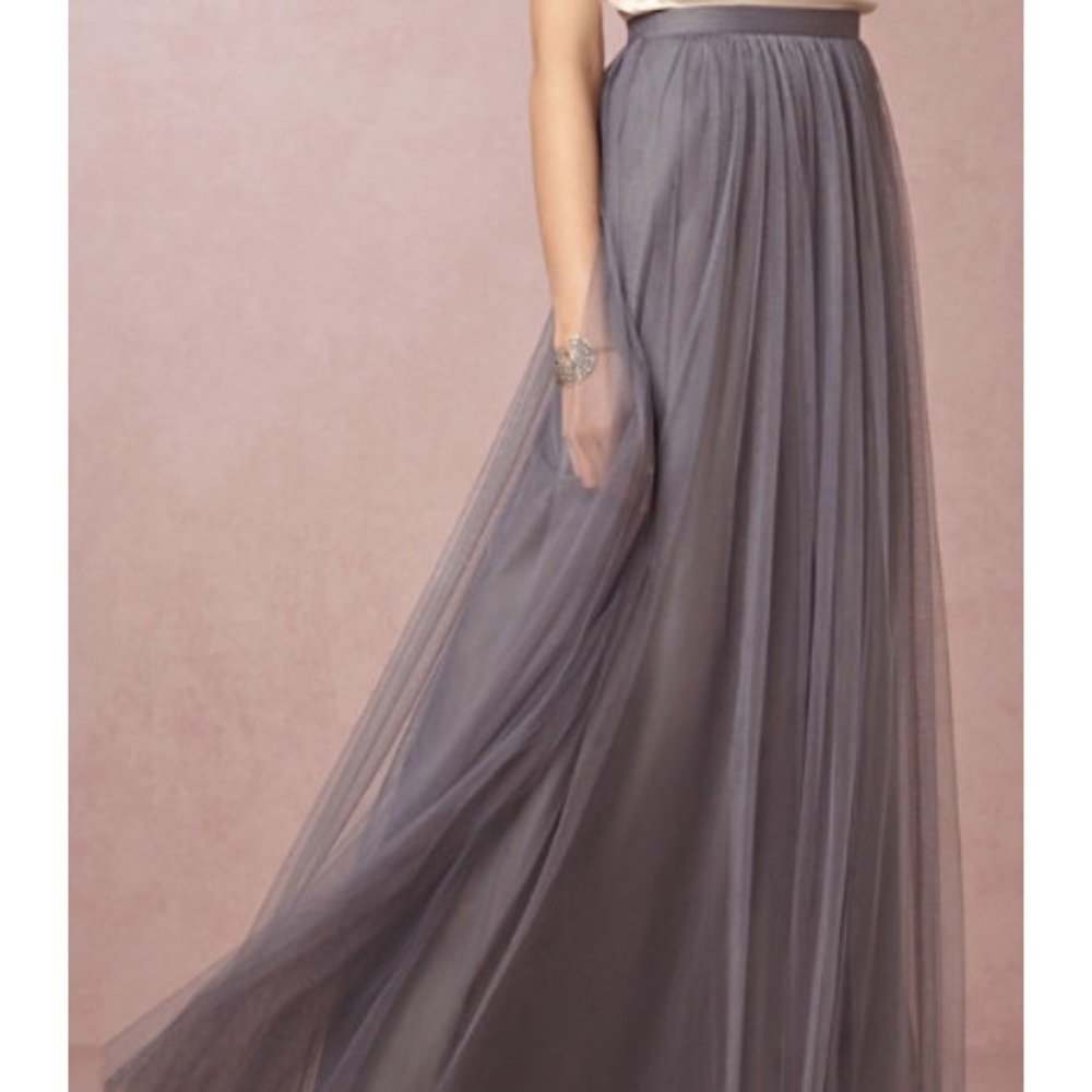 Jenny Woo BHLDN Louise tulle skirt